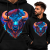 BLUZA Z KAPTUREM ZWIERZĘTA  BAD BULL